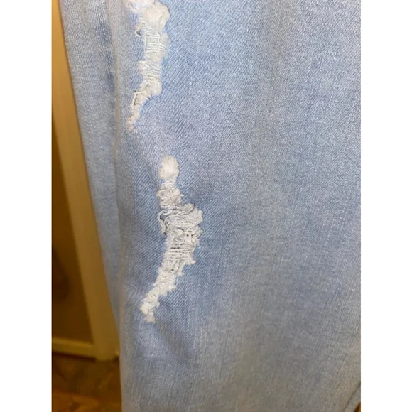 Women's Purple Candy Jeans, XL, Blue - Picture 3 of 6